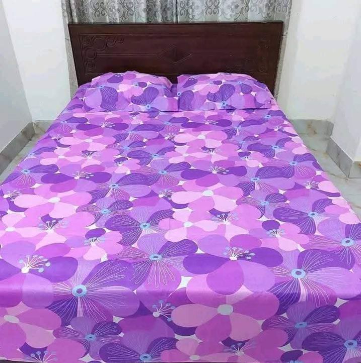 double King Size Bed Sheet Set with Pillow Cover Chador set 7.5×8.25 feet Full Cotton Fabric model B2