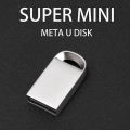 Super Mini USB Flash Drives 128GB Real Capacity Pen Drive 64GB Free Key Chain Memory Stick 32GB Silver Pendrive 16GB 8GB 4GB. 