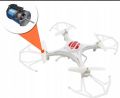 WonderTech Super Mini RC 6-Axis Gyro Remote Control Quadcopter Flying Drone with LED Lights, White. 