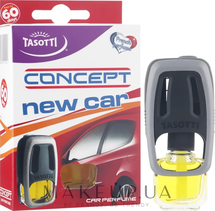 Car Air Freshener Fixed on Car AC Vent Tasotti Concept New Car Fragrance
