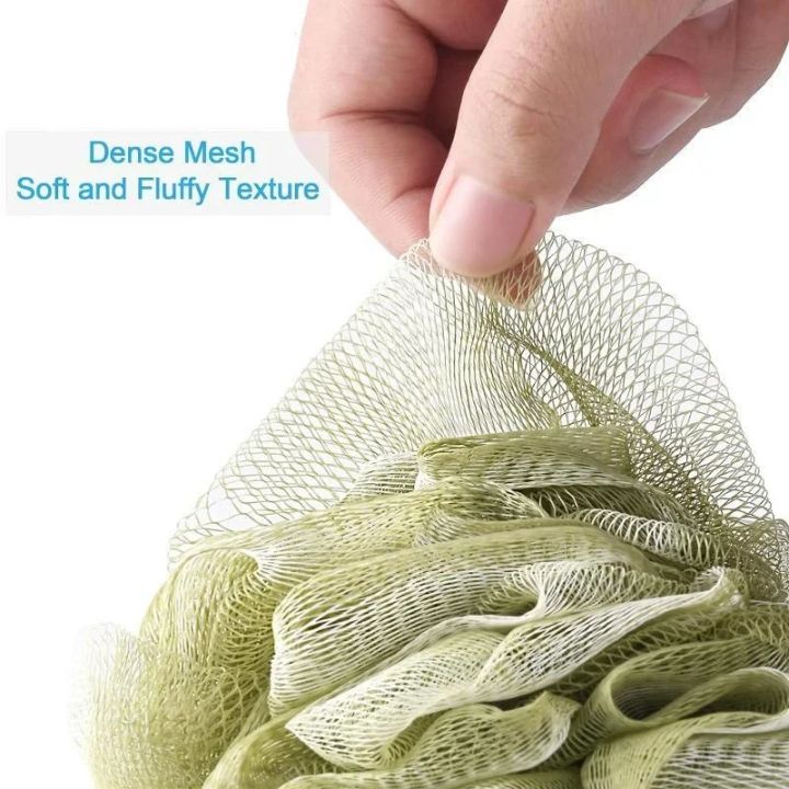 1/2/3pcs%20Large%20Bath%20Ball%20Rich%20Bubble%20Bath%20Towel%20Scrubber%20Body%20Cleaning%20Mesh%20Shower%20Wash%20Sponge%20Bathroom%20Accessories%20-%20Image%206
