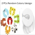 2 PCs Baby Safety Finger Protectors Finger Pinch Guard Door Stopper for Kids Baby Child Proofing Doors Foam Fits Snug Finger Protectors. 