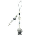 Anime Keychain Cosplay Geto Suguru Satoru Gojo Matching Jujutsu Phone Charm Accessory Pendant Keyring Bag Jewelry .