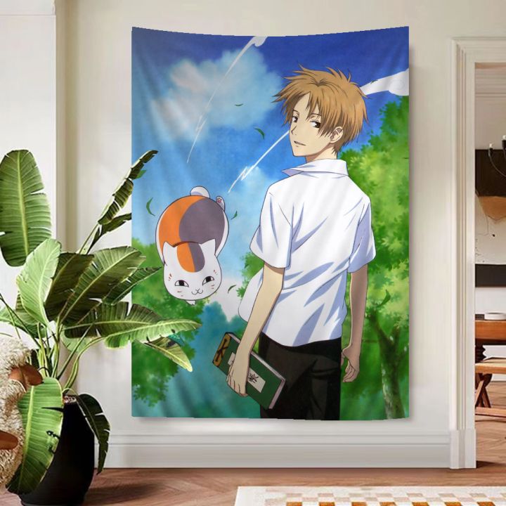 Anime%20Natsume%20yuujinchou%20Printed%20Large%20Wall%20Tapestry%20Art%20Science%20Fiction%20Room%20Home%20Decor%20Decor%20Blanket%20-%20Image%205