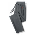 Cotton Large Size Men'S Graphic Leg Pants Wear Waist Drawstring Regular Fit Casual Sweatpants Straight Pocket For Daily Anew Bot. 