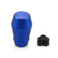 72mm Car Aluminium Gear Shift Knob Thick Waist Shift Head Knob M8 M10 M12 With Adapters 4 Colors. 