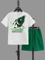 14 August Dress For Baby Boy Independence Day Dress Green And White Dress For Baby Boy. 