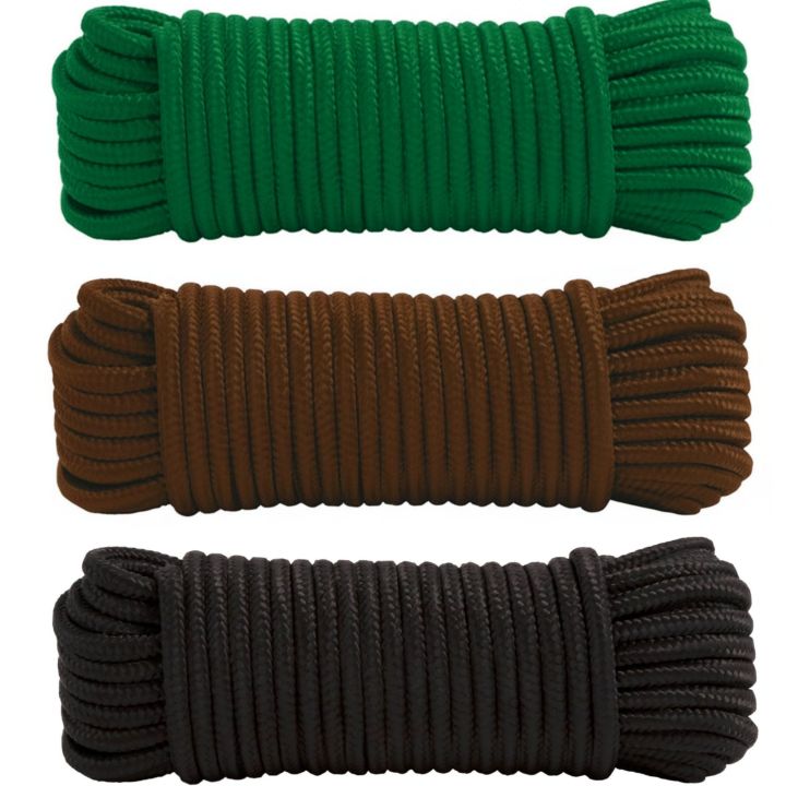 Polyester Cord, Rope polyester 5mm-6mm braided Rope 3 Colors Available ...