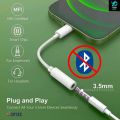 Lightning to 3.5mm Headphone Jack Adapter for iPhone, iPad, iPod, Audio Converter Cable for Earphones and Headphones. 