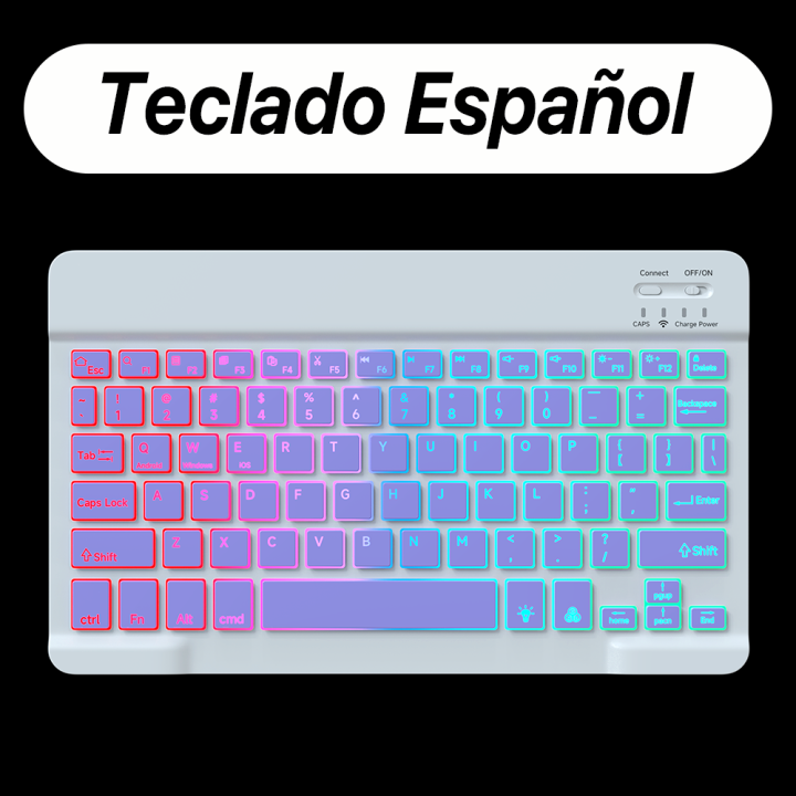 Wireless%20Backlit%20Keyboard%20For%20iOS%20Android%20Windows%20Systems%20Rechargeable%20Backlight%2010%20Inch%20Teclado%20For%20Mac%20iPad%20MatePad%20Laptop%20-%20Image%208