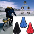 Mountainous Bicycle Saddle Cover Cushion 3D Sponge Foam Seat Cover Cushion Bicycle Thickened Cushion Cover Seat Protective Cover. 
