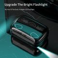 M30 Pro Wireless Gaming Earbuds/LED Display/Torch Light/Hifi Sound Base. 