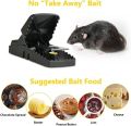 Rat Trap Mouse Trap - Heavy Duty Mice Catcher | Reusable Washable Plastic | Strong Springs for Households | Effective Rat Killer | Easy to Use. 