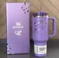 Stanley-Quencher H2.0 FlowState Stainless Steel 40 Oz Vacuum Insulated Cup, Tumbler, Mug for Hot and Cold both With Lid and Straw, Mug Travel Cup Insulated. 