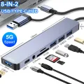 5Gbps USB 3.0 HUB USB C HUB USB C Docking Station High Speed Transmission OTG Adapter Splitter TYPE-C HUB For Laptop Macbook. 