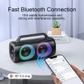 JR-MW02 40W Wireless Speaker with RGB Lights. 