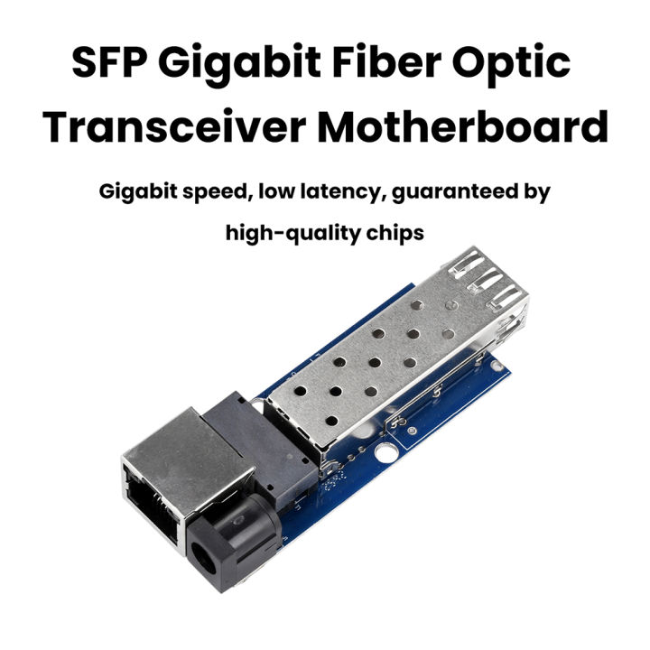 SFP Fiber Module Ethernet Port RJ45 Ethernet Gigabit Fibre Optic ...