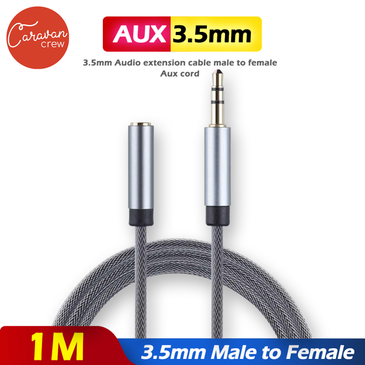 7 #   Caravan Crew 3.5mm Male to Female Audio Cable for Ipad, Smartphones, Tablets, Media Players