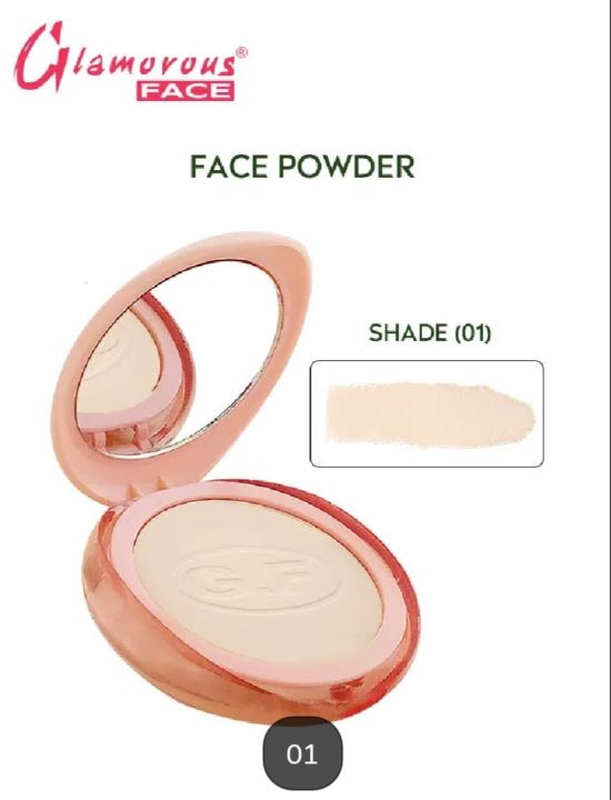 Glamorous%20Face%20Powder%2001%20shade%20/%20Glamorous%20Face%20powder%20SPF35%20perfect%20Natural%20UV%20Oil%20free%20Foundation%20Two%20way%20cake%20/%20Glamorous%20Face%20Two%20way%20Cake%20Face%20Foundation%20Powder%20-%20Image%205