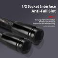 1/2" Flexible Extension Bar 250/350mm High Torque Flexible Shaft Drive Socket Extension Rod for Ratchet Wrench Auto Repair Tools. 