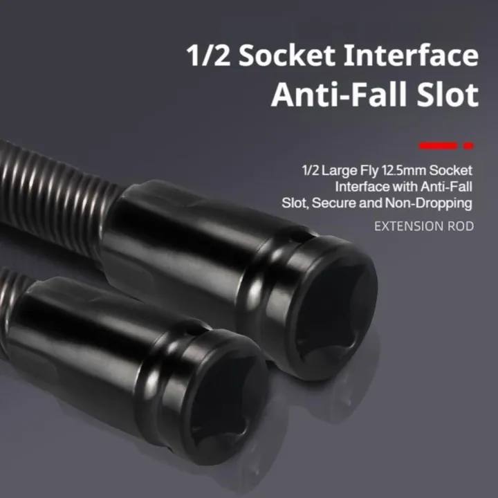 1/2"%20Flexible%20Extension%20Bar%20250/350mm%20High%20Torque%20Flexible%20Shaft%20Drive%20Socket%20Extension%20Rod%20for%20Ratchet%20Wrench%20Auto%20Repair%20Tools%20-%20Image%204