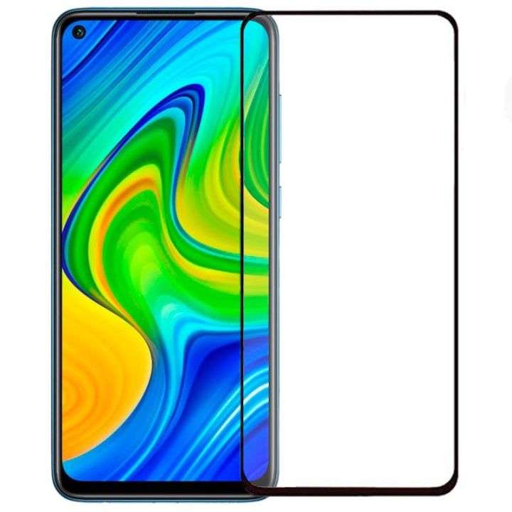 Full Glue Tempered Glass For Redmi note 9