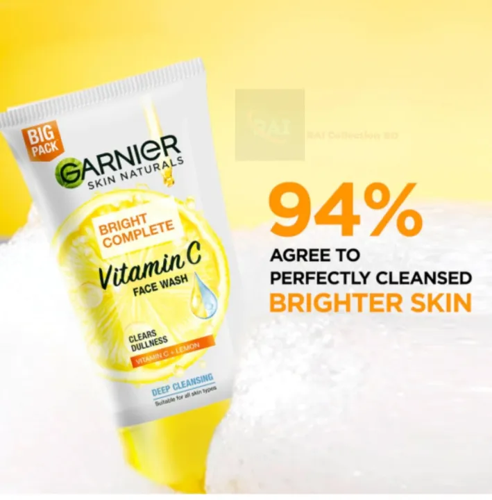 Garnier%20Bright%20Complete%20Vitamin%20C%20Face%20Wash%20-100gm%0A%0AIndian%20-%20Image%208