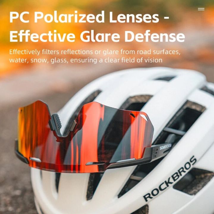 ROCKBROS%20Cycling%20Glasses%20MTB%20Road%20Bike%20Eyewear%20Driving%20Golf%20Goggles%20Protection%20Sports%20UV400%20Sunglasses%20Polarized/Photochromic%20-%20Image%206
