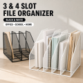 Metal File Rack Office Desk Shelf Standing Desktop File Folder File Box File Storage Box Data Rack Stationery Organizer File.