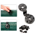 Sunshade Net Clip Greenhouse Fence Shade Cloth Plastic Instant Grommet Garden Tools. 