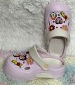 New Premium EVA Rubber High Heel Crocs With Cute Charms Ultra Comfortable & Durable Cushioned For Girls & Ladies. 