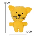 Puppy Dog Plush Squeaky Toys for Small Medium Dogs Bone Aggressive Chewers for Pet Cat Products Puppy Accessories. 