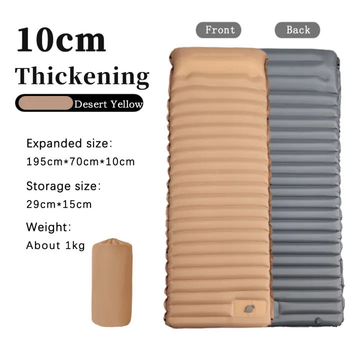 TPU%20New%2010cm%20Inflatable%20Cushion%20with%20Pillow%20Hand%20Pressure%20Foot%20Inflatable%20Cushion%20Outdoor%20Tent%20Camping%20Inflatable%20Bed%20Camping%20Da%20-%20Image%207