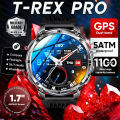 2026 New T-Rex3 Pro 1100mAh Battery Smart Watch  path 5ATM Waterproof Sports Run tracker Outdoors Compass  Smartwatch. 