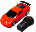 Remote Control High Speed Racing Car with Stylish Looks 1:18 Scale, Two Functions & Modern Design, RC Vehicle Toy for Kids (Require 5AA Batteries, Not Included) (Yellow). 