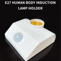 VzzUoo E27 LED 220V 110V Interface PIR Motion Sensor Switch Human Body Sensor Lamp Holder for Home Lighting Corridor Stairs Room. 