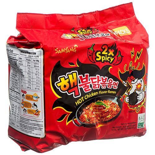Samyaang 2x Spicy Flavor Ramen Noodles