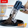 SZUK Car Vacuum Cleaner Wireless Cleaner Handheld Mini Vacuum Cleaner Cordless Strong Suction Cleaning Machine Robot Vacuum.