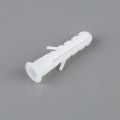 50pcs  #/12/ White Plastic Wall Plugs | Plastic Gitti | Rawal Plugs | Wood Concrete Screw Flat. 