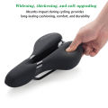 LINGMAI Bicycle Seat for Men and Women Waterproof Bike Saddle Soft Shock Absorbing MTB Mountain Road Bike Cushion Seat. 