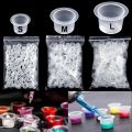 Tattoo Ink Cup Pack Of 100 PC  / 500 PC ( Small , Medium and Large ). 