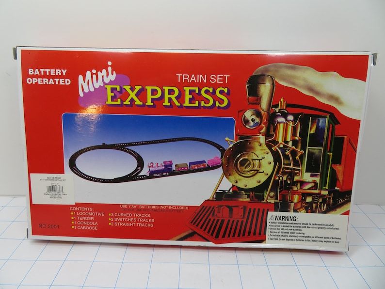 Mini Express Toy Train Set 6