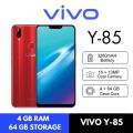 Vivo Y85 | 64GB Storage | 4GB RAM | Snapdragon 450 | 3260 mAh | Dual Sim | 13MP Camera | PTA Approved | Mobile Phone. 