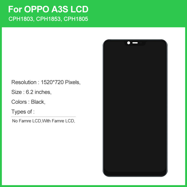 6.2''%20For%20OPPO%20A3S%20CPH1803%20CPH1853%20LCD%20Display%20Touch%20Panel%20Sensor%20Digitizer%20Assembly%20For%20OPPO%20A3s%20Screen,%20With%20Frame%20-%20Image%202