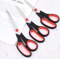 3pcs Stainless Steel Scissors Student Stationery Scissor Household Multi Functional Office Tailor Scissors Hand Cutting New. 