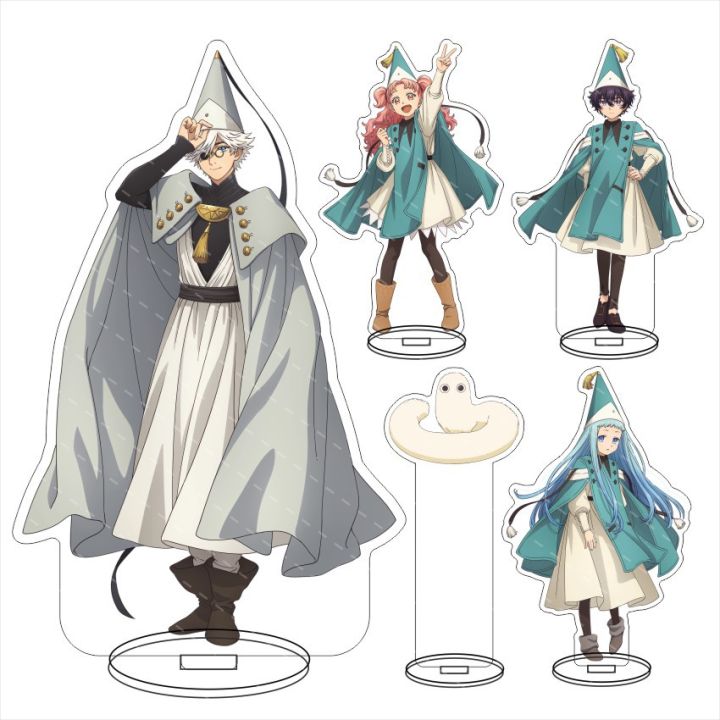 Anime Witch Hat Atelier Figure Coco Qifrey Richeh Arklaum Tetia 15cm cartoon character Acrylic Standing Model Desktop Decoration