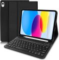 Keyboard Case for iPad 10th Generation 10.9 (2022), Wireless Removable iPad 10th Gen Keyboard with Protective Case, iPad Case with Keyboard for iPad 10th Generation 10 Inches, Black. 