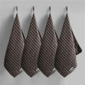 1/4Pcs Coffee Bar Cleaning Towels Super Absorbent Microfiber Cleaning Cloth Towel Home Barista Clean Tool Coffee Machine Cleaner.