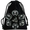DND Dice Polyhedral Dice RPG High Quality Transparent Dice Game Set Various Wonderful Colours For DND RPG Board Game Party Games.