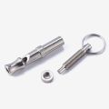 1pcs Stainless Steel Ultrasonic Dog Conditioning Supplies Anti Barking Adjustable Pitch To Control Professional Training Whistle. 